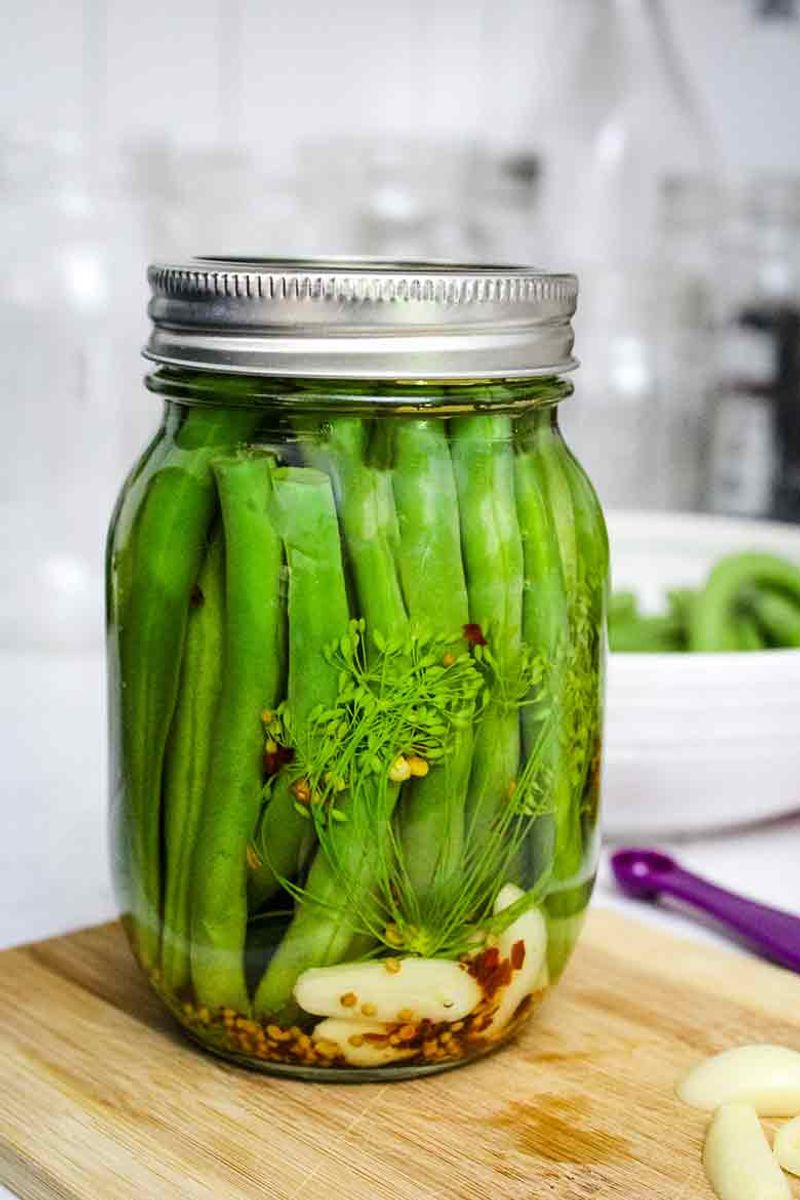 American Pickled Dilly Beans