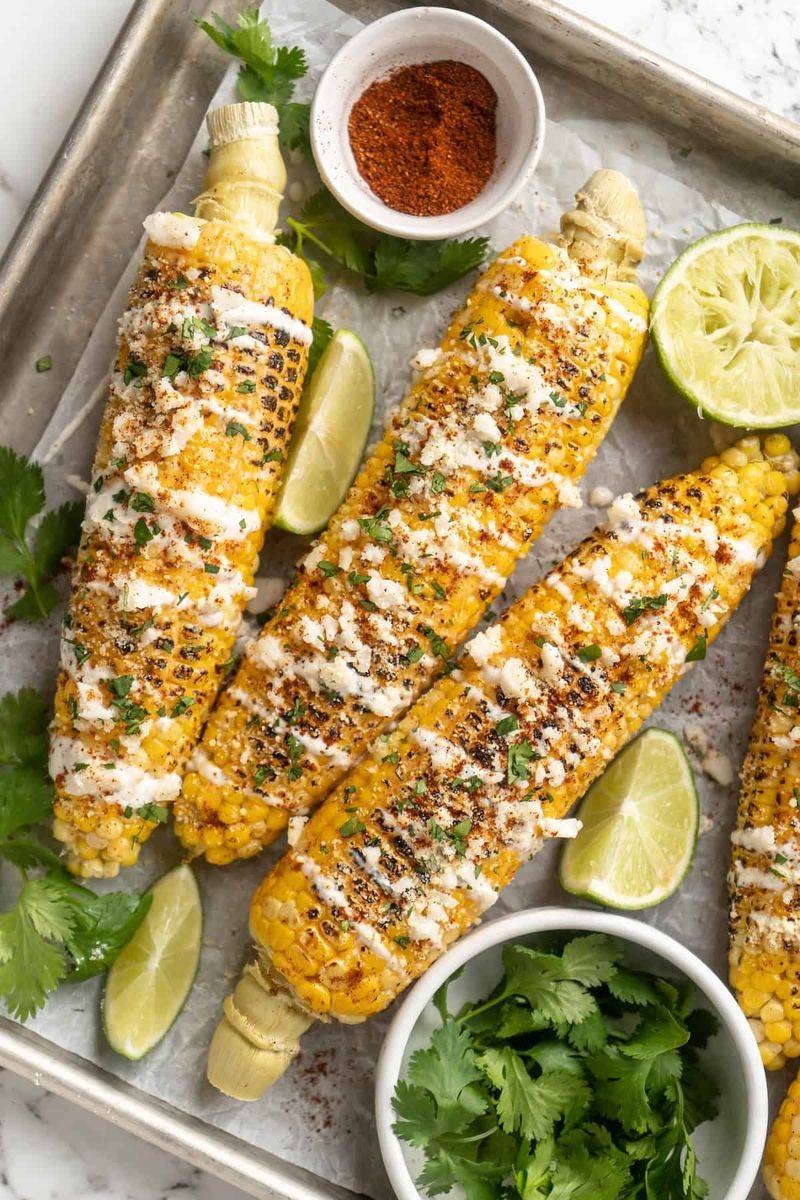 Lime and Chili Corn on the Cob