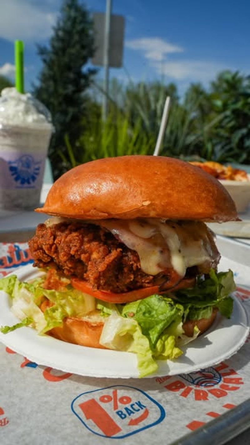 Chipotle Ranch Chicken Burger
