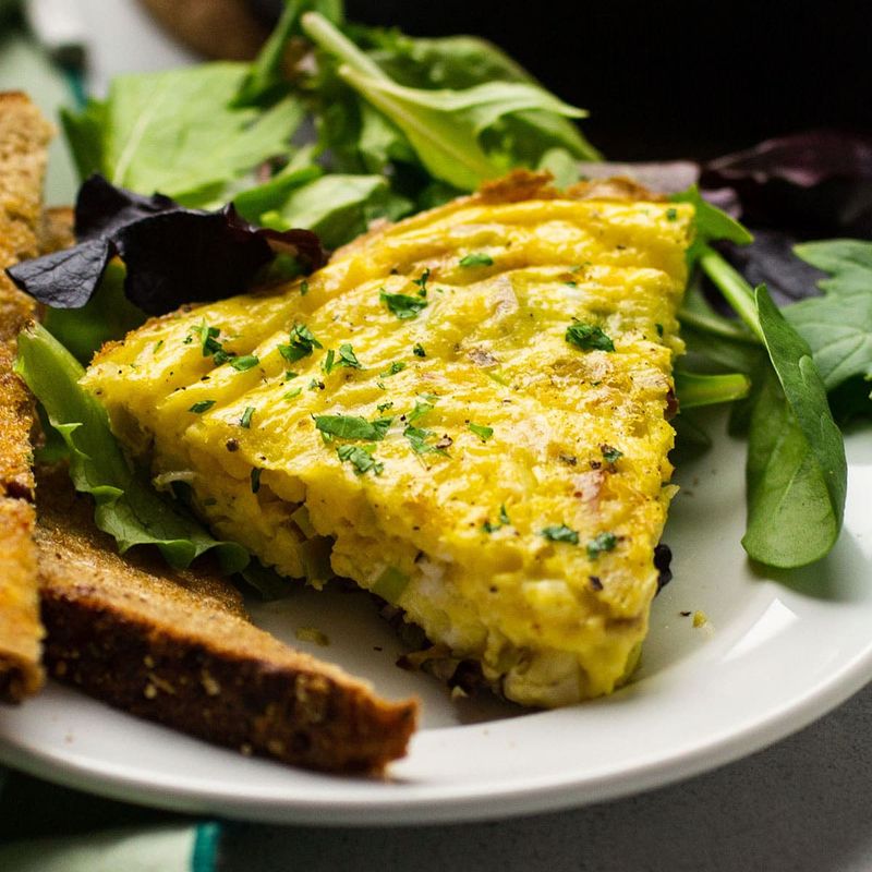 Apple and Leek Frittata