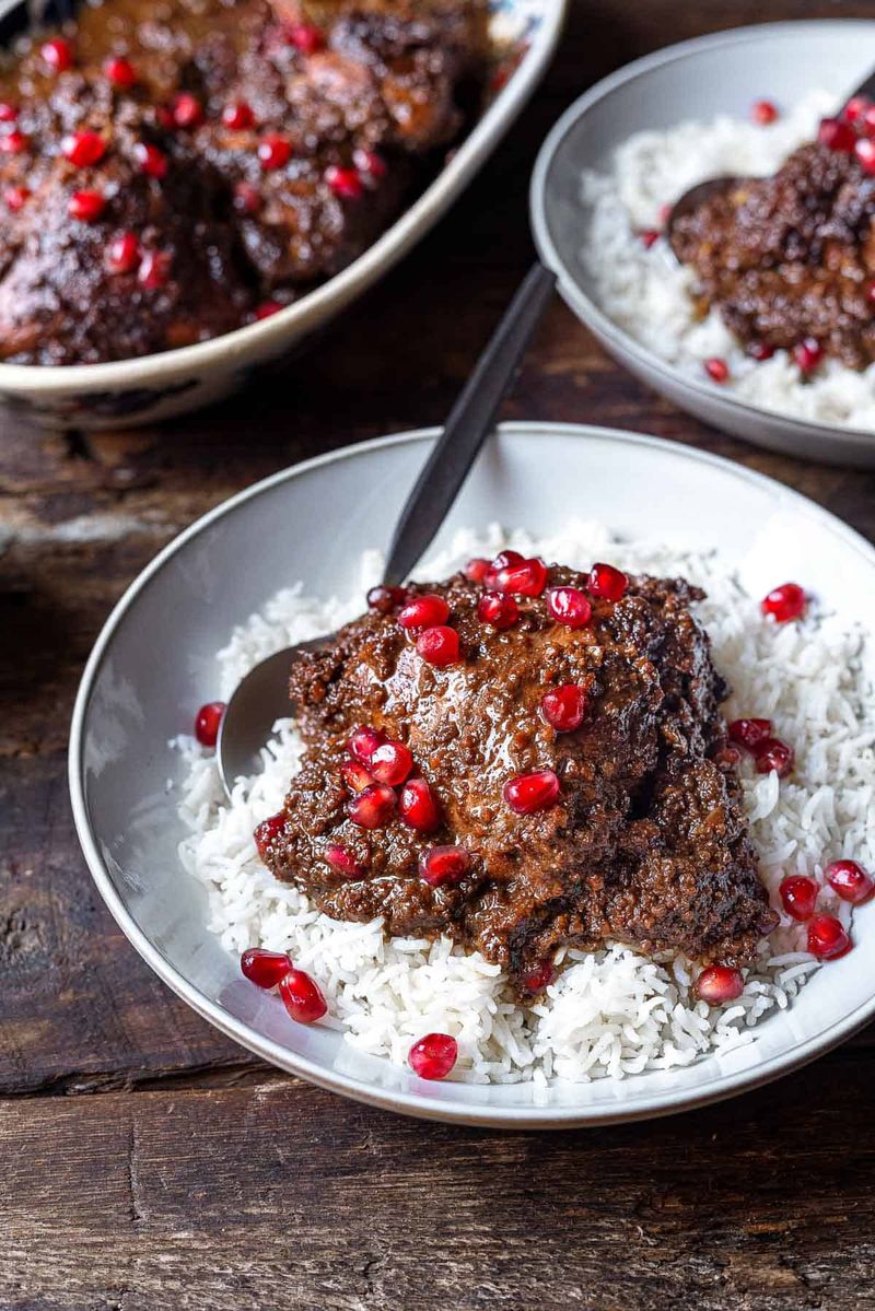 Chicken Fesenjan - Persian Walnut Stew