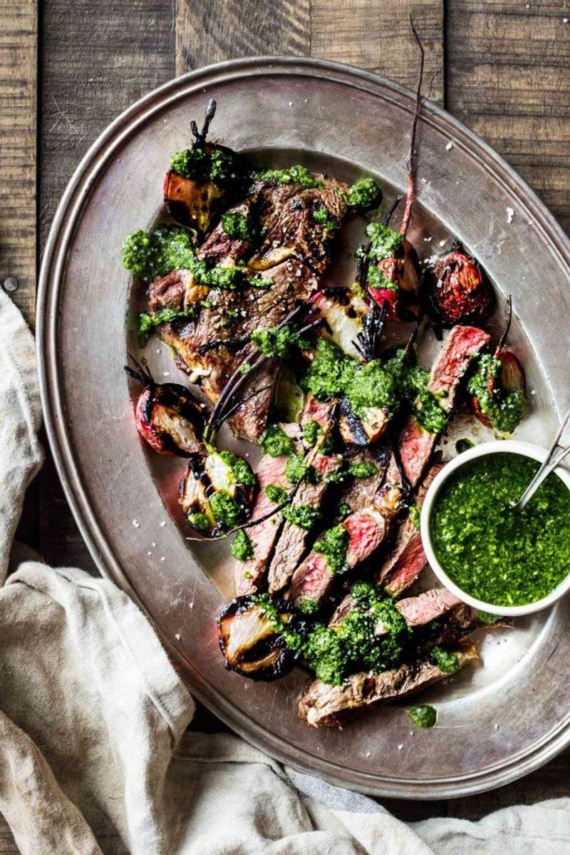 Radish Top Chimichurri