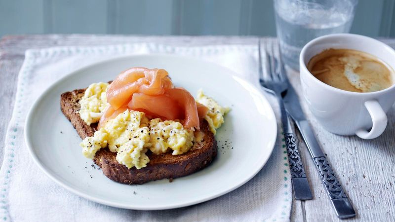 Smoked Salmon and Scrambled Eggs