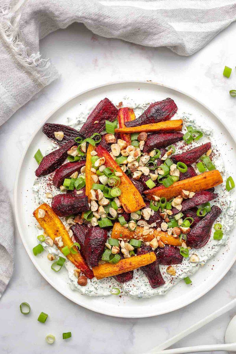 Dollop It Over Roasted Vegetables for a Fresh Finish