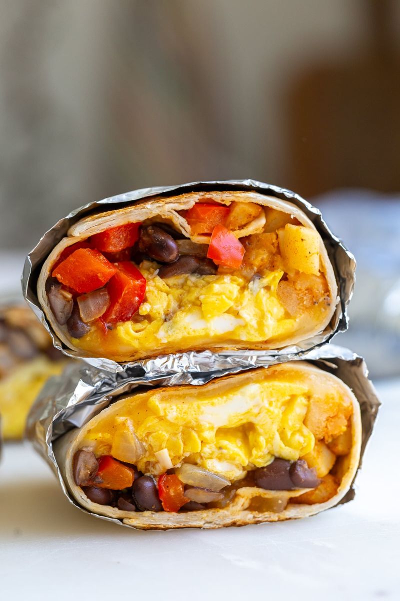Veggie Breakfast Burrito