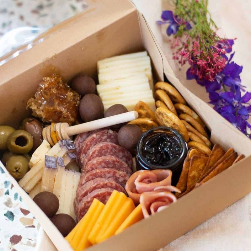 A Mini Cheese Board Style Setup