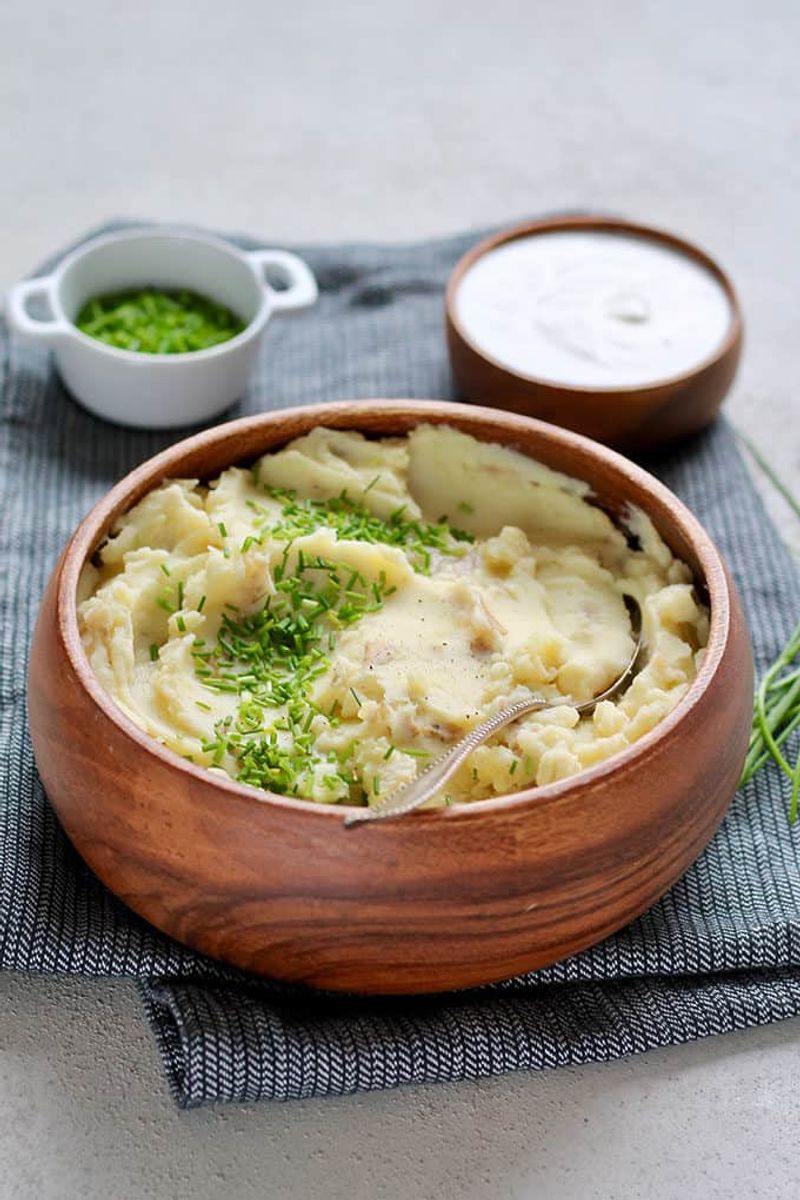 Yoghurt Mashed Potatoes