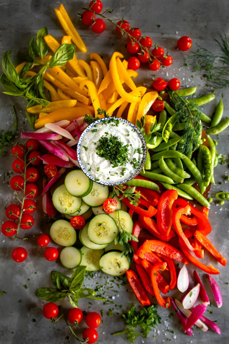 Yoghurt Dip for Vegetables