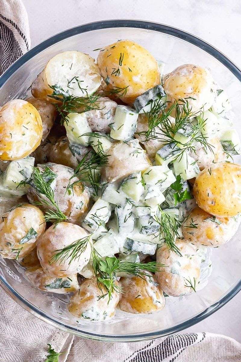 Yoghurt Potato Salad