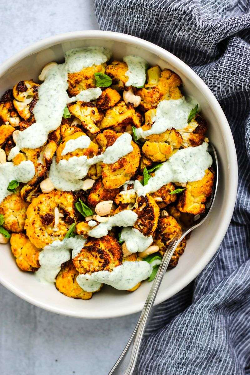 Yoghurt Roasted Vegetables