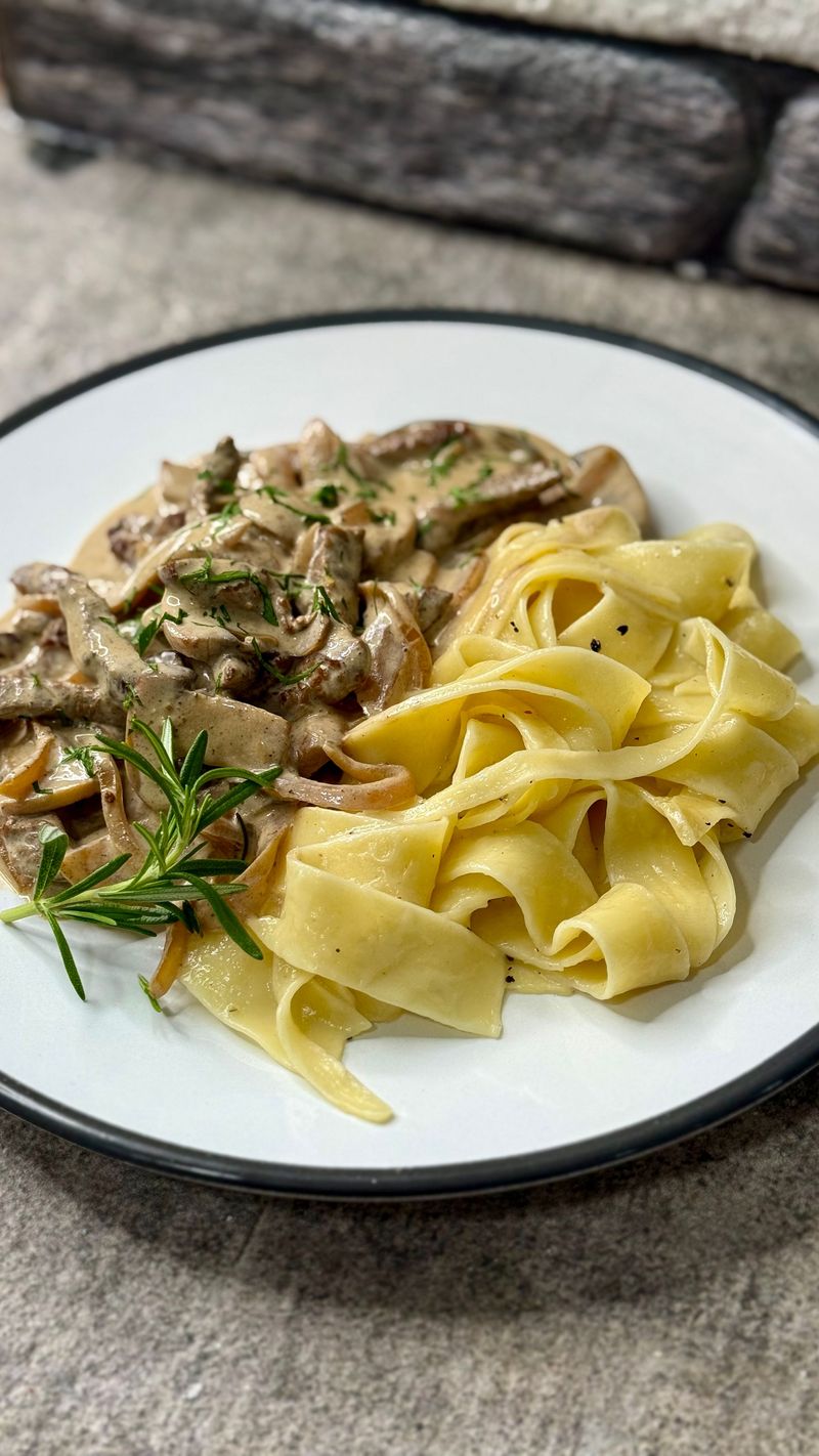 Roast Beef Stroganoff
