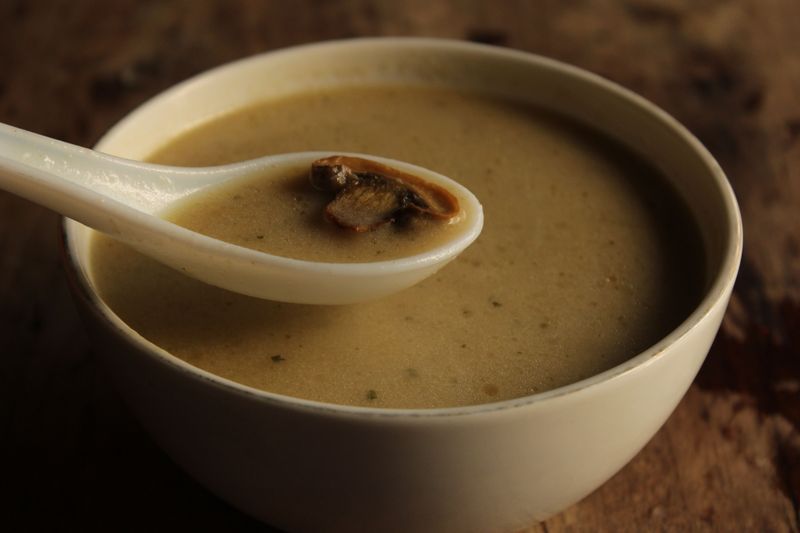 Chestnut and Mushroom Soup