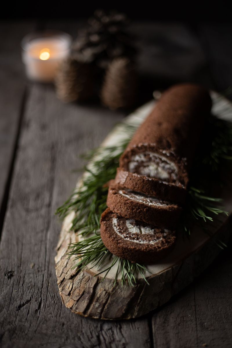 Chocolate Yule Log