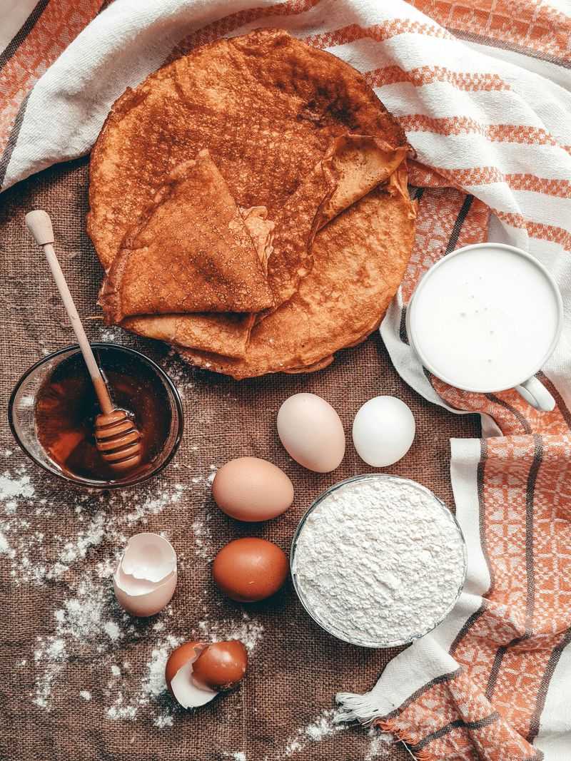 Chestnut Flour Crêpes