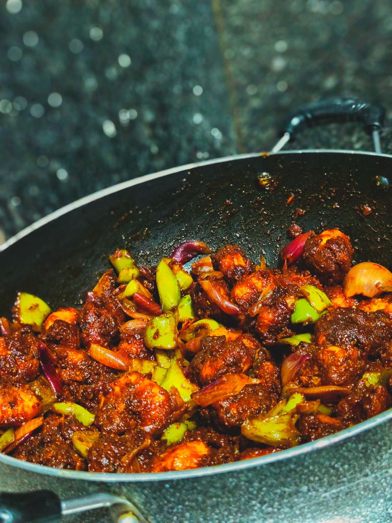 Crispy Chilli Prawns