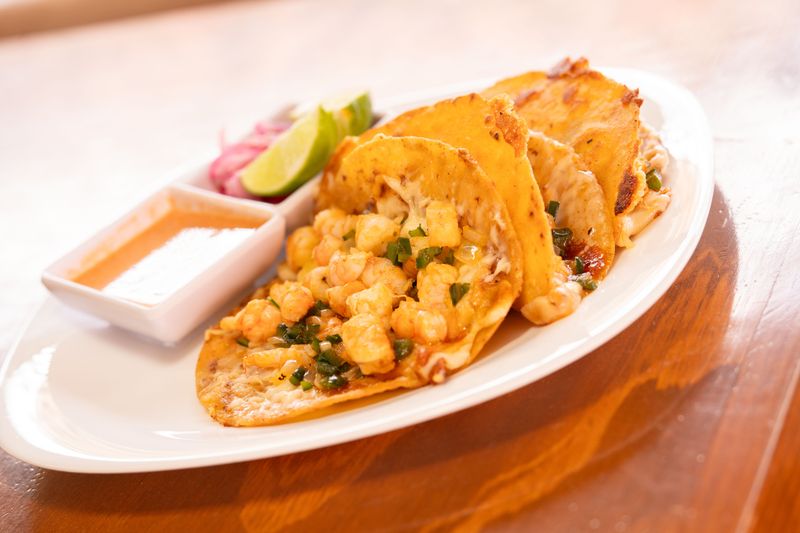 Crispy Prawn Tacos