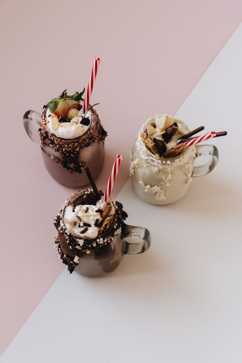 Hot Chocolate Toppings Bar