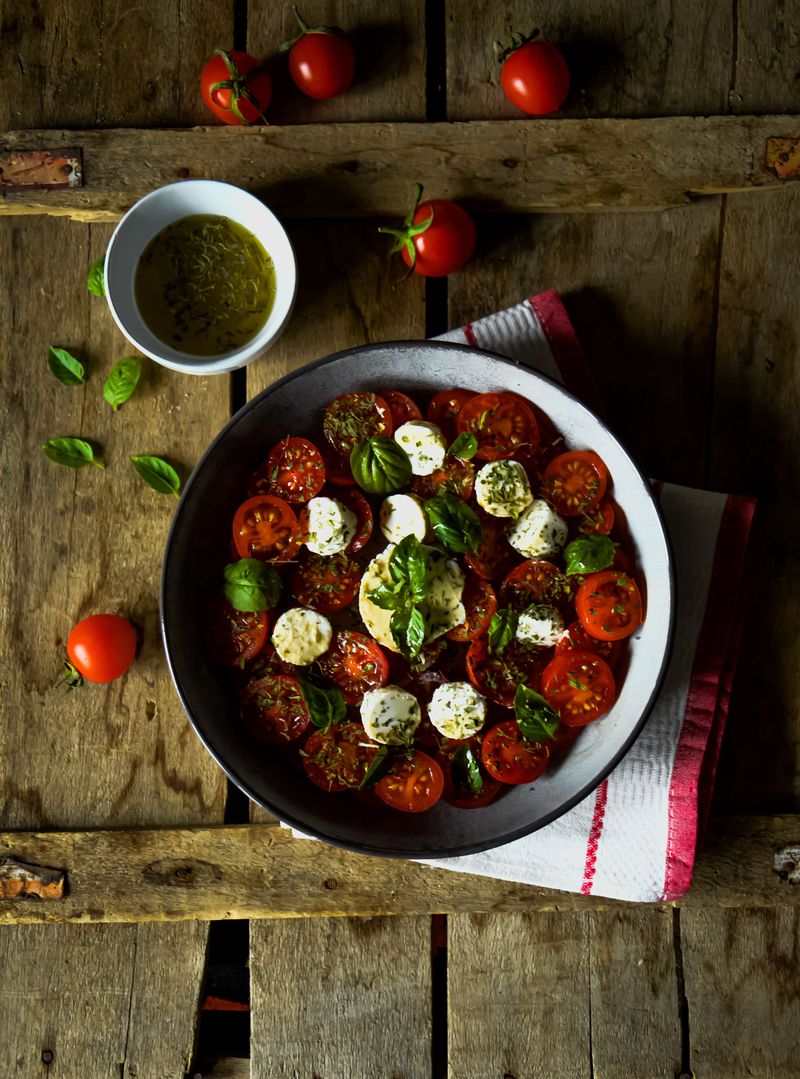 Blistered Cherry Tomatoes