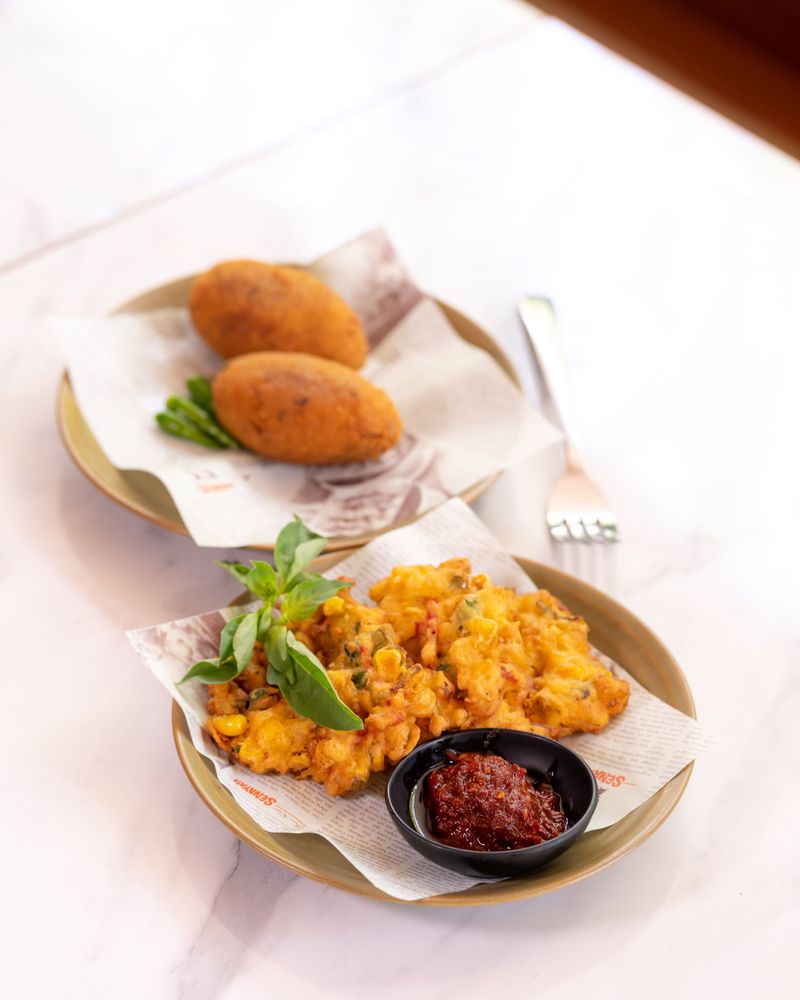 Prawn and Sweetcorn Fritters